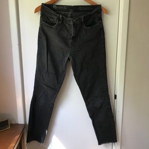 Madewell High Waisted Black Jeans